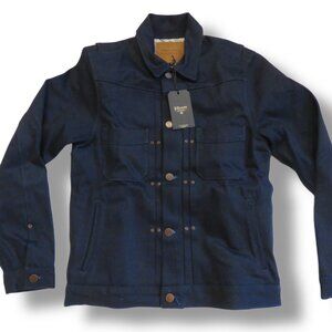 Freenote Cloth Rider Jacket Double Indigo Men’s Medium NWT $450 Retail